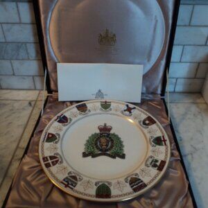 RCMP LIMITED EDITION PLATE ~100th Anniversary